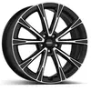 Image de Jante alu dezent dezent_ar_black_polished_face 7.5x18 5x112 et23 noir face et bord poli