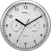 Image de Techno Line WT 650 Wandklok Kwarts 26 cm x 26 cm x 26 cm x 26 cm Zilver