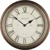 Image de Techno Line WT 7006 Kwarts Wandklok 36 cm x 70 mm Hout Geschikt voor vochtige ruimtes