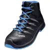 Image de uvex 2 trend 6935243 Hoge veiligheidsschoenen S3 Schoenmaat (EU): 43 Blauw-zwart 1 paar