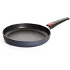Image de Woll Diamond Lite Poêle plate à induction, diamètre : 28 cm, hauteur : 5 cm, avec manche amovible, convient pour tous les types de feux, fonte d'aluminium, revêtement anti-adhésif, passe au four,