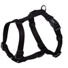 Image de Nobby Harnais Classique en Nylon pour Chien Noir 15 mm x 30/50 cm