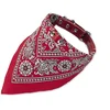 Image de Nobby Collier avec Foulard pour Chien Rouge 45 cm