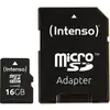 Image de Intenso 16 GB Micro SDHC-Card microSDHC-kaart 16 GB Class 4 Incl. SD-adapter