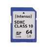 Image de Intenso SDXC 64GB Class 10 mémoire flash 64 Go