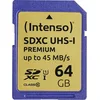 Image de Intenso Carte mémoire SDXC UHS-I 64 Go Classe 10 Bleu