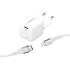 Image de Intenso W30C GaN + C315L USB-oplader 30 W 1x USB-C, 1x Apple Lightning Wit Binnen GaN, USB Power Delivery (USB-PD)