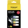 Image de Intenso USB-Stick 5er Pack Basic Line 5 x 32 GB USB-stick 32 GB Geel, Groen, Blauw, Oranje, Zwart 3503585 USB-A 2.0