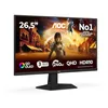 Image de AOC Q27G41ZDF Moniteur WQHD 26,5" 240 Hz, panneau QD-OLED, 0,03 ms GtG, synchronisation adaptative, HDR10, compatible G-Sync (2560 x 1440 HDMI 1 x 2.0 DP 1 x 1.4 hub USB) Noir/rouge