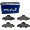 Image de Meyle 025 211 7118 Kit de plaquettes de frein, frein à disque