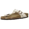 Image de BIRKENSTOCK Gizeh Bs Vegan 1020487 Sandales, Blanc Graceful Pearl White, 39 EU