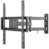 Image de Goobay 49744 Support mural extensible et entièrement mobile pour téléviseurs et moniteurs de 32 à 55" à 35 kg VESA 400 x 400 Noir