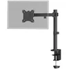 Image de Goobay Bras d'écran Single Flex - Écran 17-32" - Support de bureau VESA 75 et 100 mm - Rotatif, Orientable et Inclinable - Support réglable en hauteur - Charge maximale 8 kg - Noir 58528