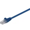Image de Goobay 68375 CAT 5e Câble de Liaison, U/UTP, Bleu, 5m Longueur de Câble
