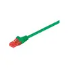 Image de Goobay 68445 Câble patch CAT 6 U/UTP Vert