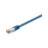 Image de Goobay 73072 Câble patch CAT 5e F/UTP Bleu