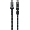 Image de goobay Câble USB 4 - Câble de charge rapide USB-C - 240 W - 40 Gbits - Transfert de données pour écran HD 8 K - Câble de charge USB C - Câble de charge pour téléphone portable - Câble haut débit de