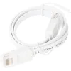 Image de Goobay 95150 CAT 6 Câble de Liaison Plat, U/UTP, Blanc, 0.5 m Longueur