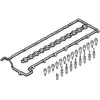 Image de ELRING Joints d'étanchéité, couvercle de culasse pour BMW: Série 7, Série 3, Série 6, X5, Série 5, X3, X6 & OPEL: Omega (Ref: 157.680)