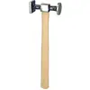 Image de KS Tools 140.2133 Body-standaard hamer, groot rond/vierkant, 325mm