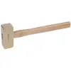 Image de KS Tools 963.2053 - Massette - Manche Hickory - Tête 2000g, 400mm - Gamme BRONZEplus - Antidéflagrant - Alliage Aluminium-Bronze