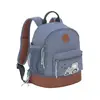 Image de LÄSSIG Sac à Dos pour Enfant avec Sangle de Poitrine Sac à Dos pour Jardin 27 cm, 4,5 litres en Haut, 1,5 Litre en Bas, 3 Ans/Mini Backpack, Bleu, Taille unique, Sac à dos pour enfants Adventure
