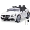 Image de Ride-on Mercedes-Benz SLC 12 V   Batterie puissante de 12 V pour longue durée de conduite, indicateur de niveau de batterie, phares LED, anneaux en caoutchouc ultra adhérents, port audio Aux, USB