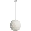 Image de Deko Light Asterope rund 500 342131 Hanglamp LED, Halogeen E27 40 W Wit