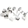 Image de Deko Light 930530 Montageset für D Flex Line 6,5 x 12,0 mm Montageset RVS 1 stuk(s)