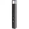 Image de Deko Light 733065 Facado Socket Staande buitenlamp E27 20 W Donkergrijs