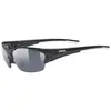 Image de Uvex Blaze III Lunettes de Sport Mixte Adulte, Noir (black mat), Taille Unique