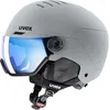 Image de uvex wanted visor - Casque de ski robuste pour homme et femme - Avec visière - Ventilation optimisée - Rhino mat - 54-58 cm