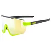 Image de uvex Sportstyle 236 Set Lunettes de Sport Adulte Unisexe, Black Yellow Matt/Yellow, One Size