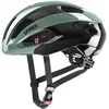 Image de uvex Rise Casque sûr pour homme et femme Taille ajustable Aération optimisée Vert/noir 56-59 cm