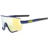 Image de uvex Sportstyle 236s - Lot de lunettes de sport unisexe - Adulte - Bleu mat, Taille Unique