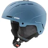 Image de uvex Stance - Casque de ski robuste et ventilé pour homme et femme avec ajustement individuel de la taille - Bleu pierre mat - 58-62 cm