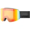 Image de Uvex Provoqe Fm Masque de Ski Adulte Filtre Catégorie 2 Amélioration du Contraste Noir Mat Dl/Rainbow-Cl Taille Unique