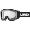 Image de Uvex Athletic - Masque de ski pour adultes - Filtre catégorie 0 - Amélioration du contraste - Noir mat SL transparent - Taille unique