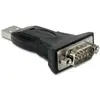 Image de Delock USB 2.0 Adapter [1x USB-A 2.0 stekker - 1x Serieel 9-polig] 61460 0 cm