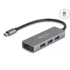 Image de Delock 63173 63173 USB-hub 4 poorten USB-A USB 3.2 Gen1 5 GBit/s Met USB-C stekker Zwart