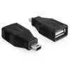 Image de Delock USB 2.0 Adapter [1x Mini-USB - 1x USB 2.0 bus A] 65277 0 mm