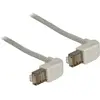 Image de Delock 83510 RJ45 Netwerkkabel, patchkabel CAT 5e S/FTP 0.50 m Grijs 1 stuk(s)