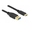 Image de Delock USB 2.0 Adapter [1x USB 3.2 Gen 2 stekker C (USB 3.1) - 1x USB 3.2 Gen 2 stekker A (USB 3.1)] 84006 3 m
