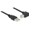 Image de Delock 84809 USB-kabel USB 2.0 USB-A stekker, USB-B stekker 0.50 m Zwart