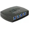 Image de Delock 87724 USB 3.2 Gen 1-schakelaar (USB 3.0) Zwart