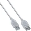 Image de InLine 34618 Câble USB 2.0 A M/F 2 m Transparent