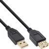 Image de InLine 34611S Rallonge USB 2.0 mâle/femelle type A avec contacts dorés 10 m