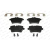 Image de 4 plaquettes de frein ferodo fdb1749