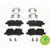 Image de 4 plaquettes de frein ferodo fdb1613