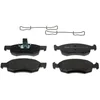 Image de 4 plaquettes de frein ferodo fdb4035